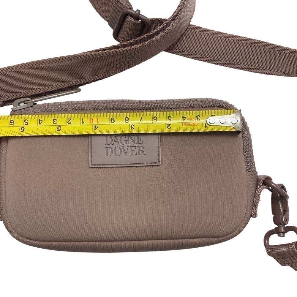 Dagne Dover Mara phone sling in brown taupe “dune” - Picture 3 of 10